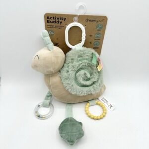 Dreamgro Activity Buddy Garden Snail Plush On The Go NWT 165063 Baby Toy